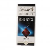 LINDT EXCELLENCE NEGRE FLOR SAL 100G