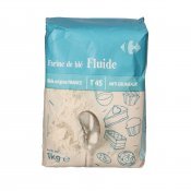 CARREFOUR FARINA BLAT FLUIDA T45 1KG