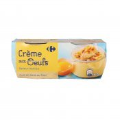 CARREFOUR CREMA OU VAINILLA 4X100G