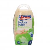 SPONTEX GUANTS FINS LATEX T-6 10U