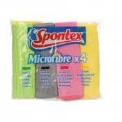 SPONTEX BAIETA MICROFIBRES MULTIUSOS 4U