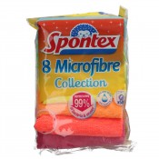 SPONTEX BAIETES MICROFIBRES PACK 8U