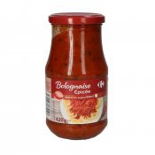 CARREFOUR SALSA BOLONYESA ESPECIES 420G