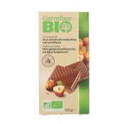 CRF BIO XOCO LLET AVELLANES CARAMEL.100G