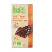 CRF BIO XOCOLATA NEGRA TARONJA 100G