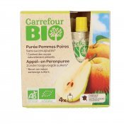 CRF BIO COMPOTA POMA PERA 4X90G