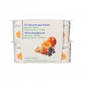CARREFOUR YOGUR FRUITES 12X125G