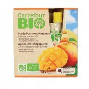 CRF BIO COMPOTA POMA MANGO 4X90G