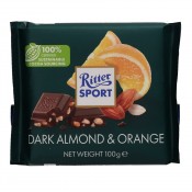 RITTER XOCOLATA AMETLLA TARONJA 100G