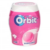 ORBIT DRAGEES BUBBLEMINT POT 46U.
