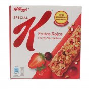 KELLOGG'S FRUITS VERMELLS BARRETES X6