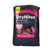 HUGGIES DRY NITES BLOQ.JUMB.NENA3-5A 16U