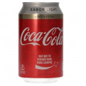 COCA COLA LIGHT S/CAFEINA LLAUNA 33CL