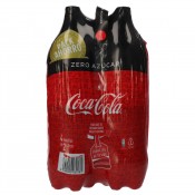 COCA COLA ZERO 2L X 4U.