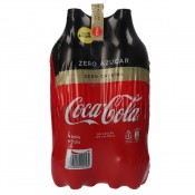 COCA COLA ZERO ZERO 2L X 4U.