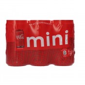 COCA COLA LLAUNA MINI 20CL X 6U.