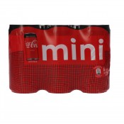 COCA COLA ZERO LLAUNA 20CL X 6U.