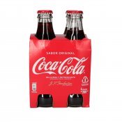 COCA COLA VIDRE 20CL X 4U.