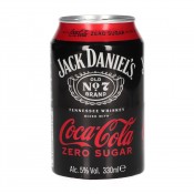 JACK DANIEL'S & COCA COLA ZERO 33CL