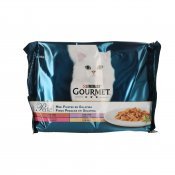 GOURMET PERLE GAT GALL DINDI 85G X 4U.
