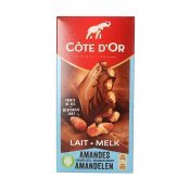 COTE OR BLOC LAIT AMANDE CARAM. SEL 180G COTE OR BLOC LAIT AMANDE CARAM. SEL 180G