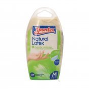 SPONTEX GUANTS FINS LATEX T-7 10U