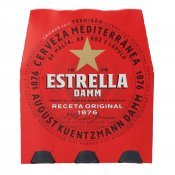 ESTRELLA DAMM PACK 6X25CL.