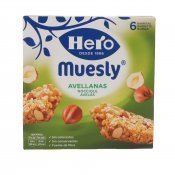 HERO MUESLY AVELLANES 6X25GR
