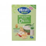HERO BABY 8 CEREALS/FRUITA 340 G.