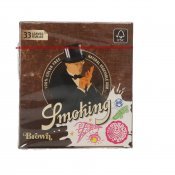 SMOKING KING SIZE BROWN 50U.