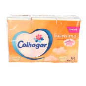 COLHOGAR MOCADORS BLANCS 4 CAPES 6U