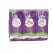 KAIKU LLET SEMI S / LACTOSA 200ML X3