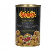 SARASA OLIVES F/PEBROT ESPELETTE 300G