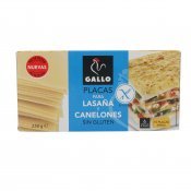 GALLO PLAQUES LASANYA CANELONS S/G 250G