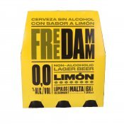 FREE DAMM LEMON 25CL X 6U.