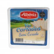 ALBENIZ FORMATGE SEMICURAT TALLAT 250G
