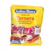 G.B SOPA VEDELLA ESTRELLETES 80G X3