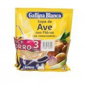 G.B SOPA AU/FIDEUS PACK  80G X3