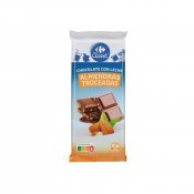 CARREFOUR XOCOLATA LLET AMETLLES 150G CARREFOUR XOCOLATA LLET AMETLLES 150G
