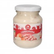 CARREFOUR SALSA CARBONARA 260G