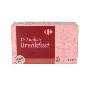CARREFOUR TE ENGLISH BREAKFAST 50U. 85G