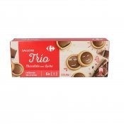 CARREFOUR GALETA TRIO XOCOLATA 235,8G
