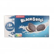 CARREFOUR GALETA BLACK&ROLL CREMA 220G