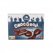 CARREFOUR GALETA CHOC&ROLL 252G