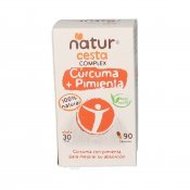 NATURCESTA CURCUMA+PEBRE 90U. 39G