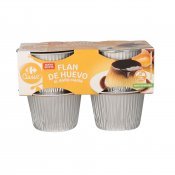 CARREFOUR FLAM D'OU 100G X 4U.