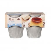 FLAM DE FORMATGE CARREFOUR 100G X 4