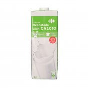 CARREFOUR LLET DESNATADA CALCIO 1L