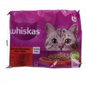 WHISKAS HUM GAT SELECCIO CARN 340G