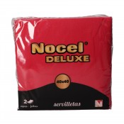 NOBAL TOVALLO 40X40 2C. VERMELL 50U.